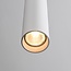 Suspension tube Simon pour rail monophasé, blanc