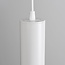 1-fase rail tube hanglamp Simon - wit