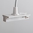 Lampe suspendue à tube sur rail monophasé Simon - blanc