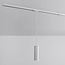 Lampe suspendue à tube sur rail monophasé Simon - blanc
