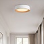 Plafonnier LED design Larios 3-step dimmable Ø29 cm - blanc