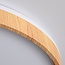 Japandi Plafonnier LED Britta 3-step dimmable Ø30 cm - blanc
