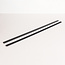 Afdekkap 2 x 0,75 cm voor 1-fase railverlichting - zwart