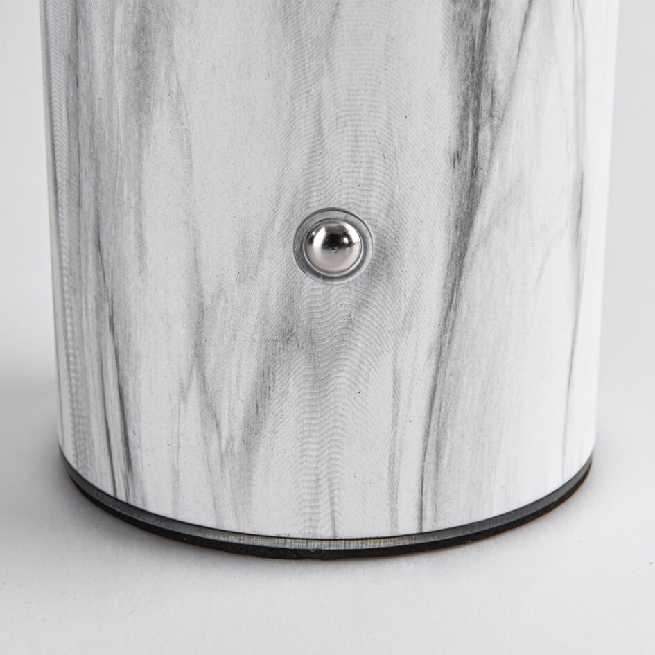 Lampe champignon moderne Vesta avec variateur tactile et température de couleur réglable - lampe de table rechargeable