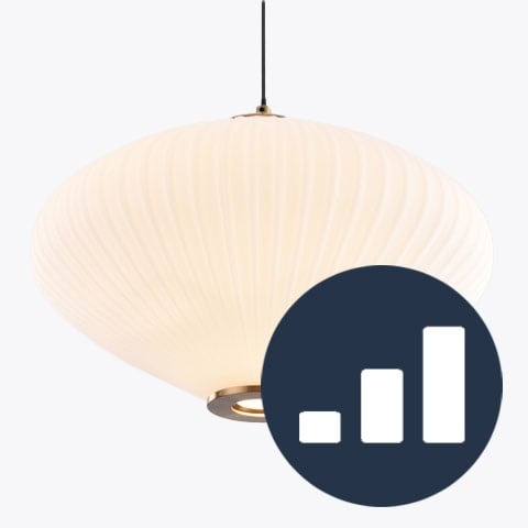Hanglampen met 3-staps dimbare functie