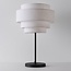 Lampe de table moderne Masa avec abat-jour en lin