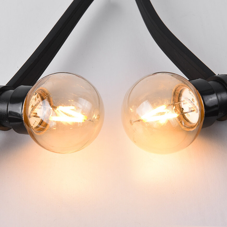 Câble d'éclairage extérieur de 2W avec LED en forme de triangle - Dimmable en option