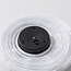 Lampion solaire Pyra - suspension solaire en nylon blanc