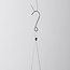 Lampion solaire Pyra - suspension solaire en nylon blanc