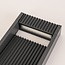 Lampe d'extérieur sur pied Andrew striée anthracite à LED - 60 cm