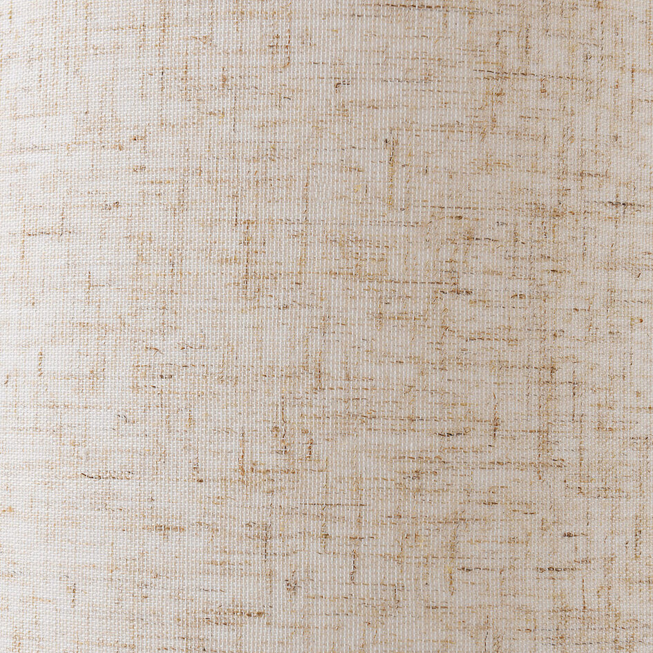 Houten vloerlamp Haku met stoffenkap - crème