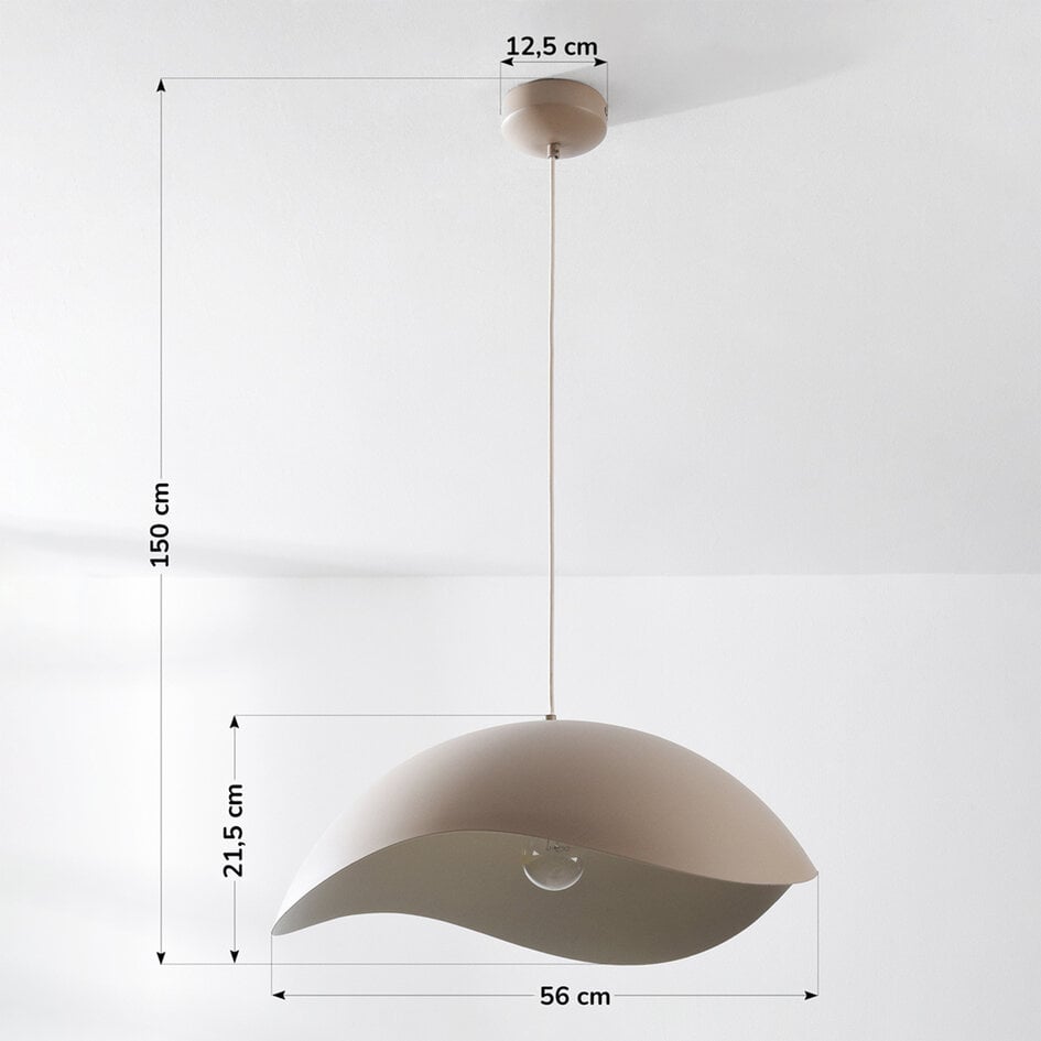 Suspension Wabi Sabi Zongse - taupe sable