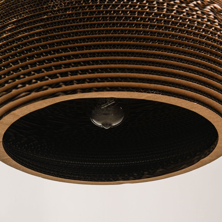 Kartonnen hanglamp Kaja