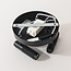 Plafonnier industriel Axis - 3 spots orientables - noir