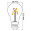 Prikkabel set met dimbare 4 watt LED filament lampen