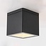 Spot de plafond extérieur moderne Nello - noir
