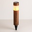 Spot solaire de jardin Solora - aspect bois