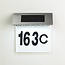 Buitenwandlamp Flarex met huisnummer - solar