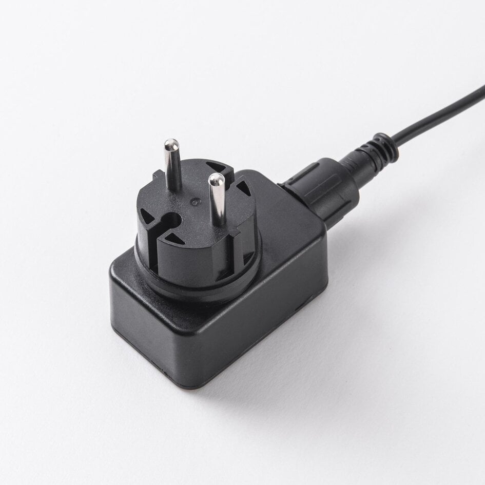 Lot de 4 spots de jardin modernes inclinables à télécommande - noir