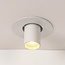 Spot encastrable apparent – blanc Ø10 cm