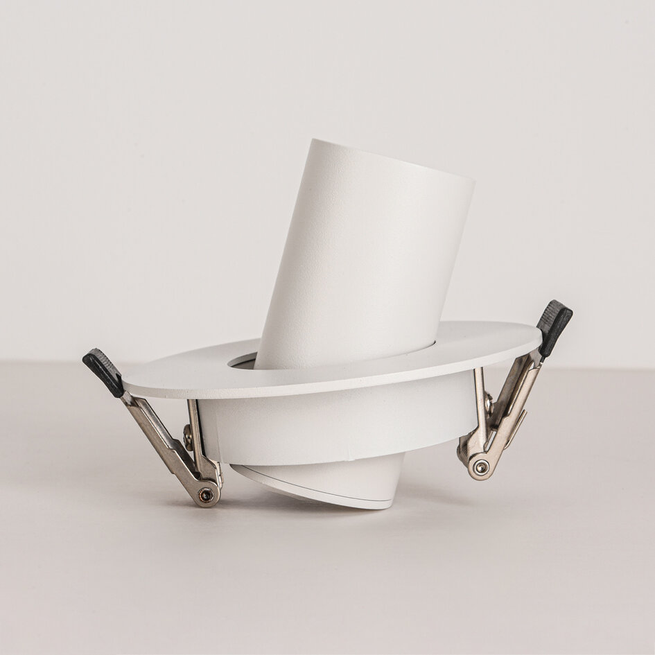 Richtbare inbouwspot – wit Ø10 cm