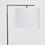 Staande lamp met stoffen lampenkap - Viany