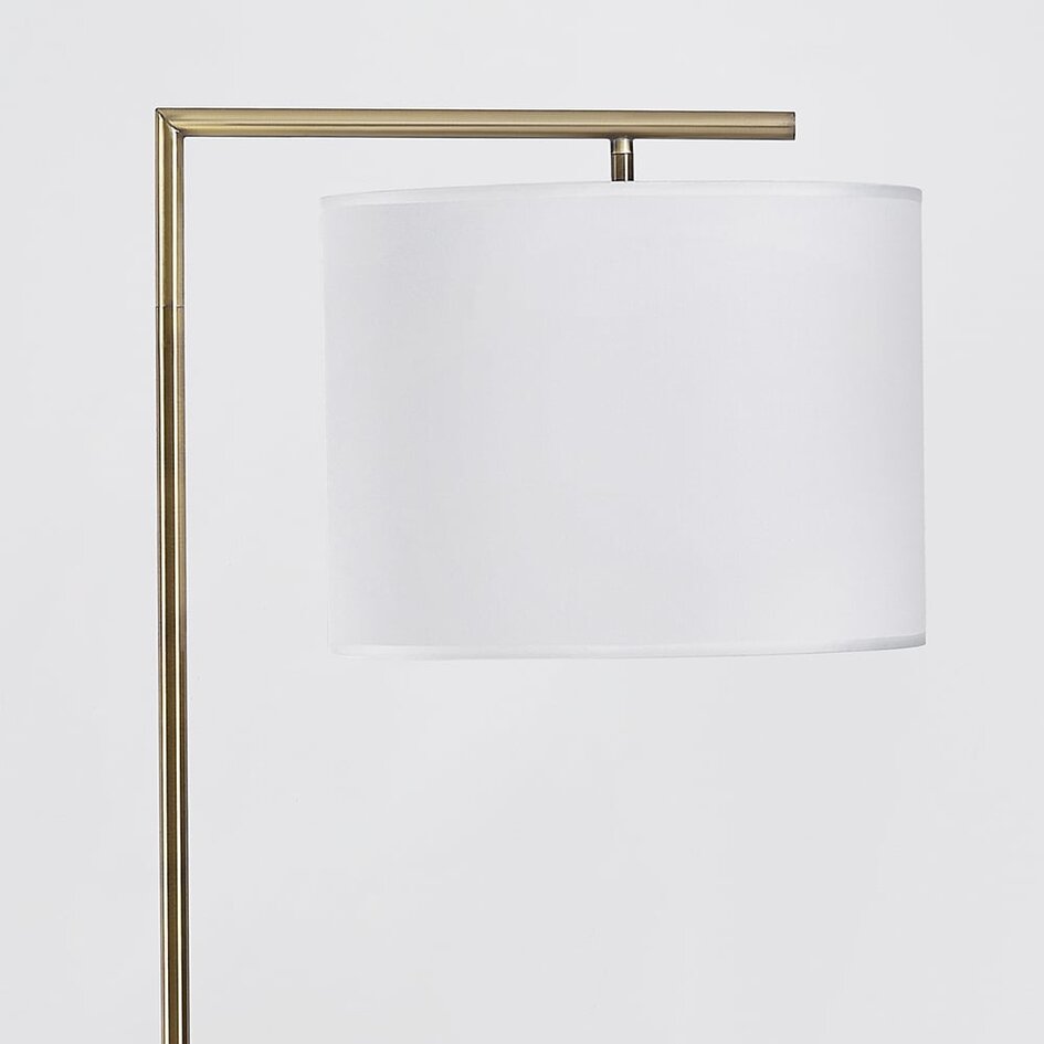 Lampadaire avec abat-jour en tissu - Viany