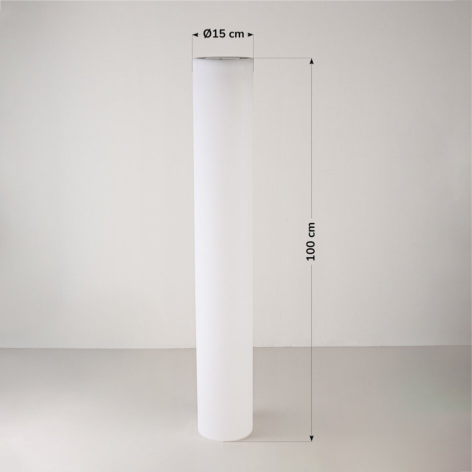 Solar staande lamp Veris met instelbare kleuren - 100 cm