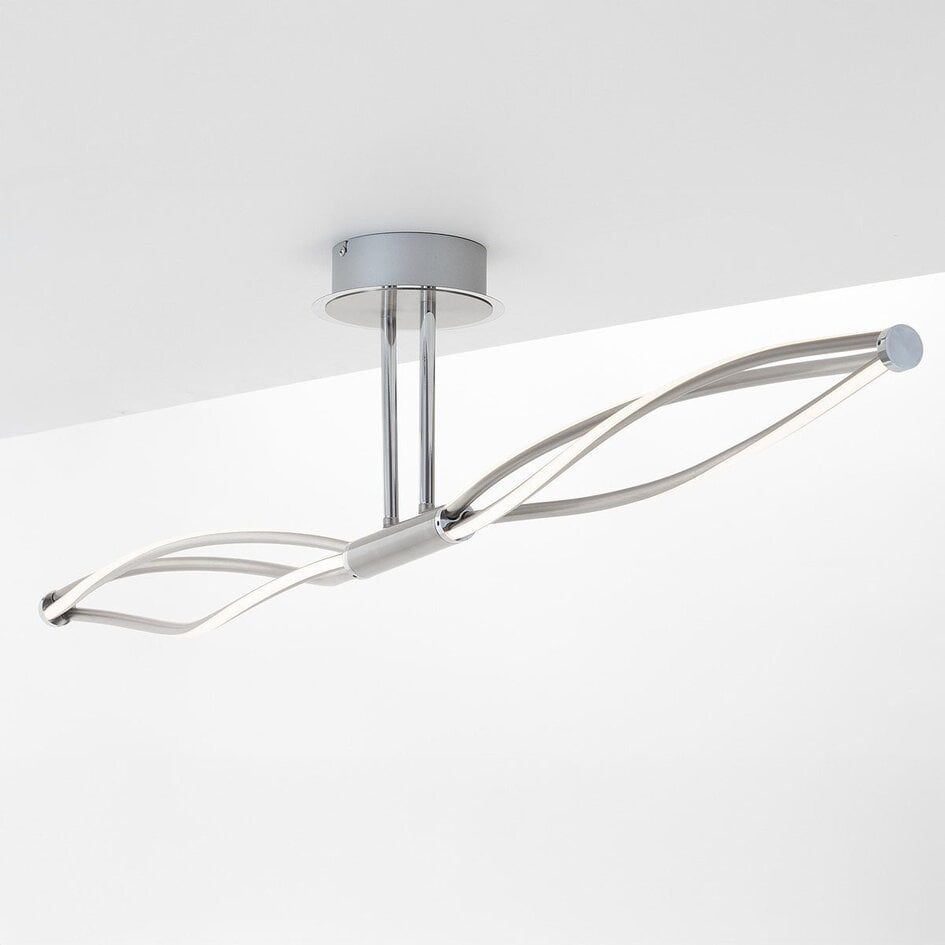 Plafonnier design Doris à LED intégrée, variateur à 3 niveaux