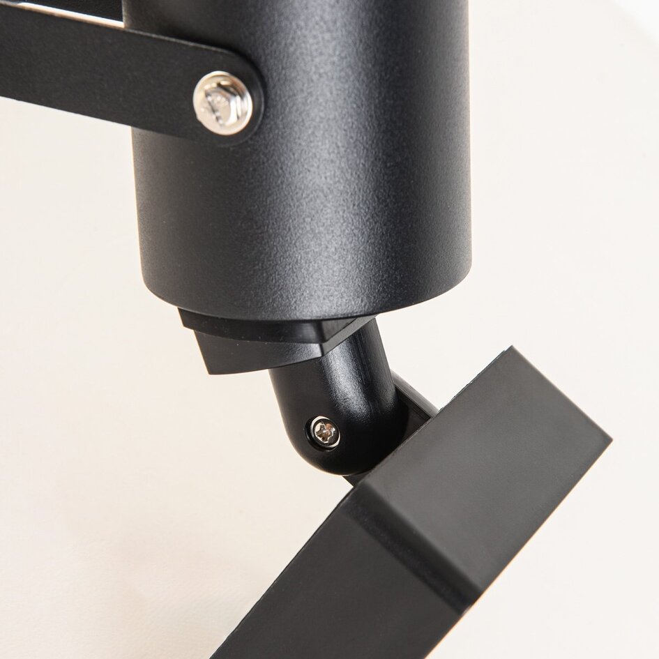 Spot solaire de jardin Rivo avec piquet - noir