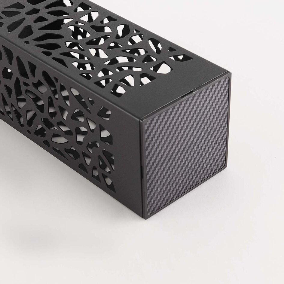 Spot de jardin solaire design Brighton - noir