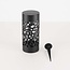 Spot solaire de jardin design noir - Aurora