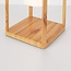 Lampe à poser rechargeable Luxor avec LED intégrée - aspect bois