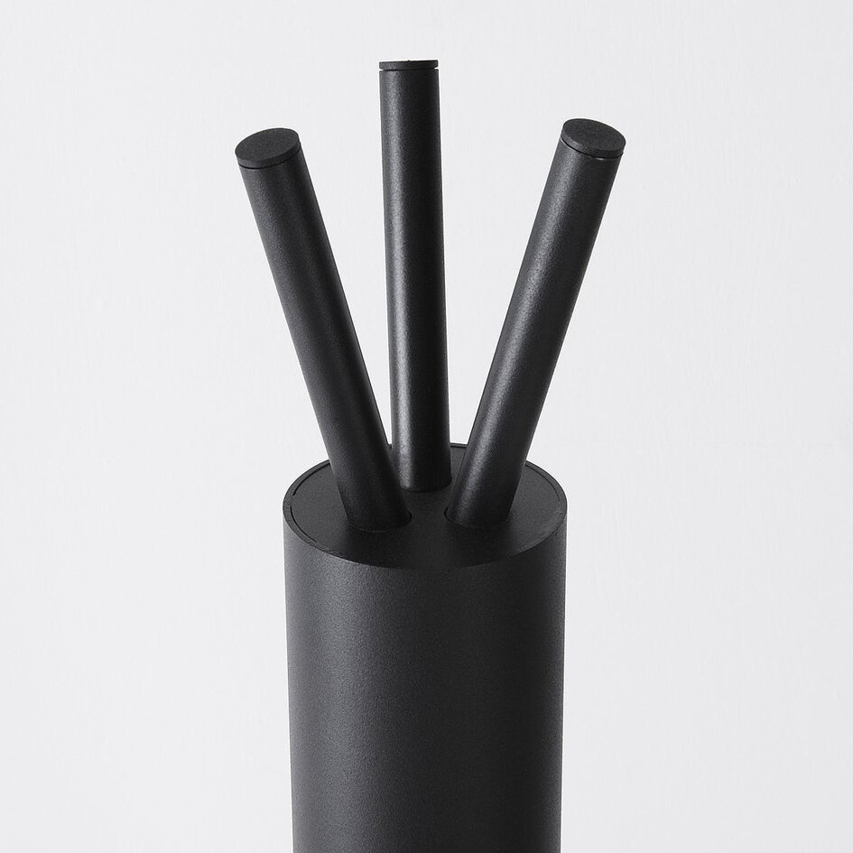 Lampe à poser 1 lumière Tenda - noir