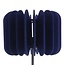 Lampadaire Lenthe - feutre PET bleu marine