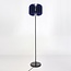 Vloerlamp Lenthe - marineblauw PET-vilt