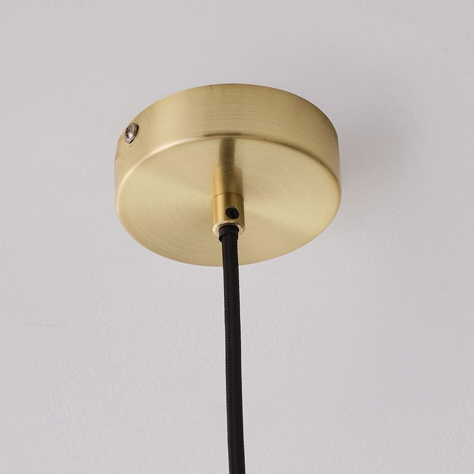 Hanglamp met gouden details - Valce