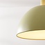 Suspension moderne Mirae - vert mat doux à l'intérieur blanc