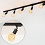 Modern 1-fase railsysteem van 1,5 meter met Jax spots - plafond rail