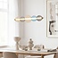Suspension design Movar LED - globes en verre coloré, dimmable triac