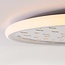 Plafonnier Noctis avec motif étoiles et finition chromée, dimmable en 3 niveaux Ø40 cm