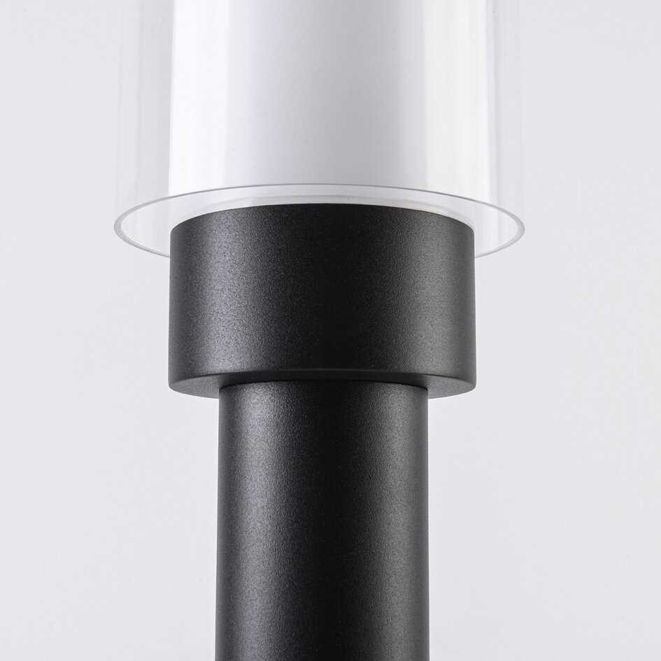 Staande buitenlamp Baxie - zwart