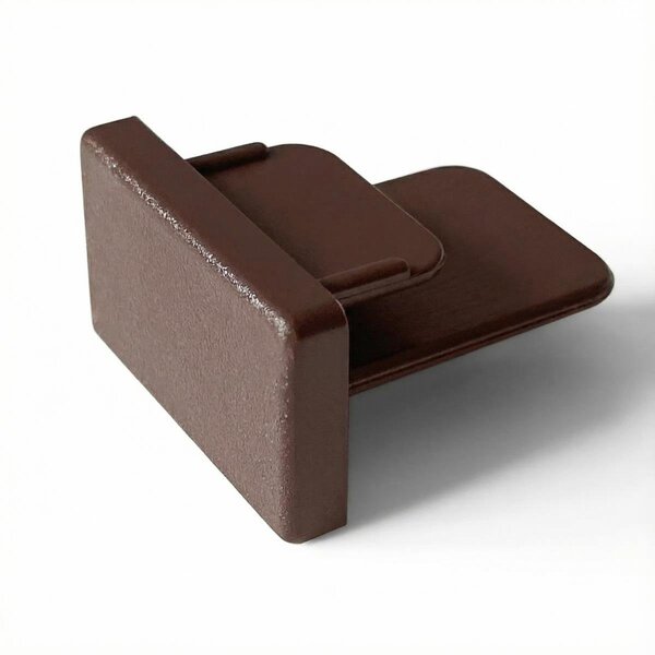 Embout pour système de rails - marron