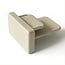 Embout pour système de rail monophasé, beige