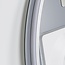 Miroir de salle de bain Lustra Ø80 cm – dimmable par effleurement, réglable en couleur avec chauffage