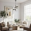 Moderne hanglamp mat glas - James