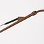 Wandlamp Dasha - draaibare arm met bruin ombre-glas