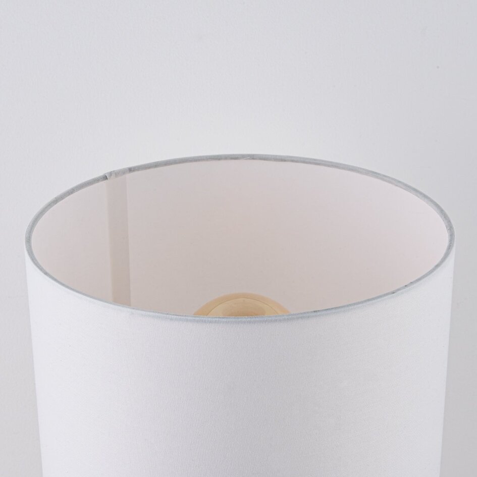 Lampe de table bohème chic Ranpu avec abat-jour blanc