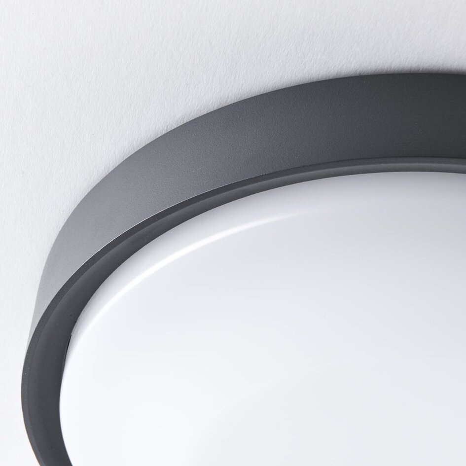 Dimbare badkamer wandlamp Buz - zwart