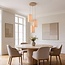 Suspension Orva à 3 lumières - lin beige